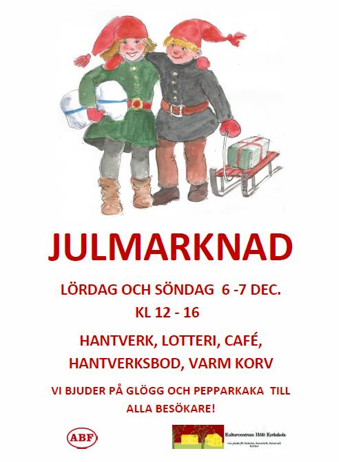 Julmarknadsaffisch 2014