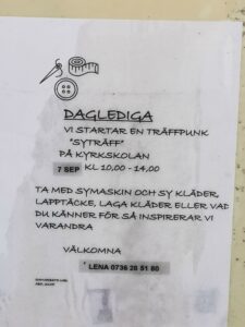Syträff för daglediga @ SKHF´S föreningslokal på Hölö Kyrkskola